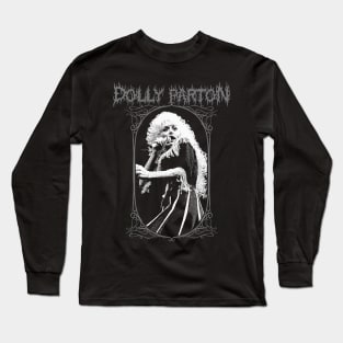 Dolly Parton Metal Style Long Sleeve T-Shirt